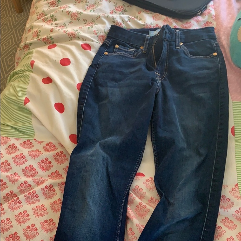 7 for all mankind ‘the ankle skinny’ jeans